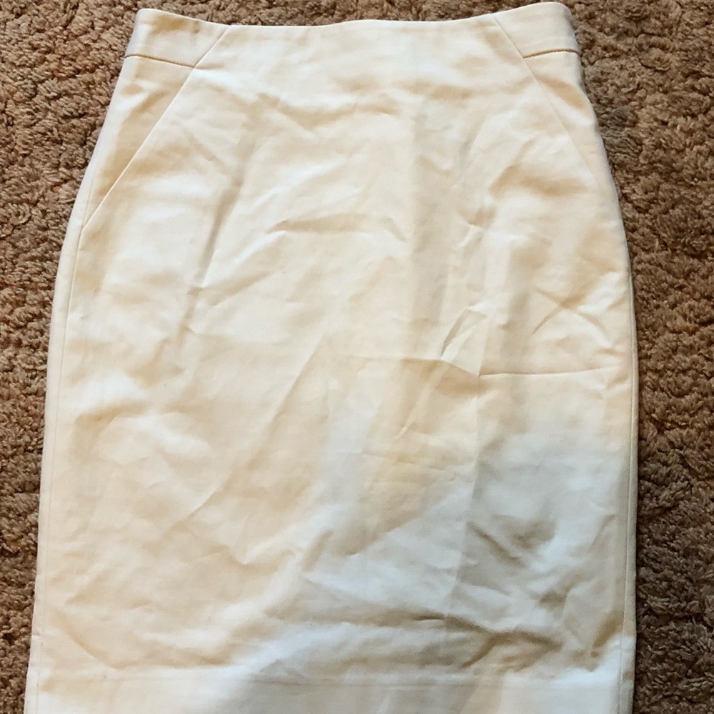 Khaki Pencil Skirt, size 0